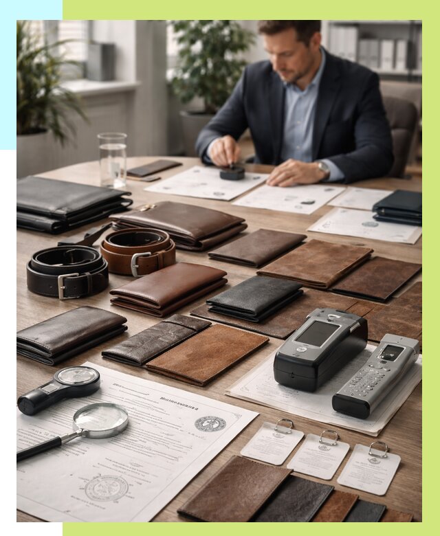 Сертификация кожаных изделий в Чайковском от 12145 р. | Алешин-Чкв