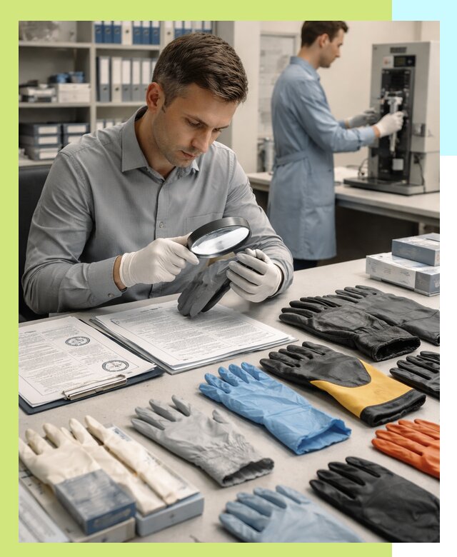 Сертификация перчаток и средств защиты продукции в Чайковском