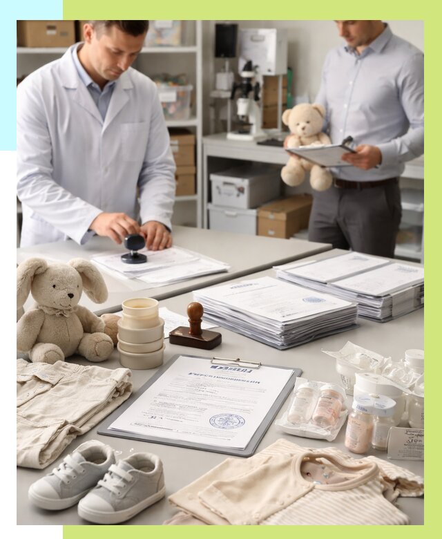 Сертификация детских товаров в Чайковском от 15182 р. | Алешин-Чкв