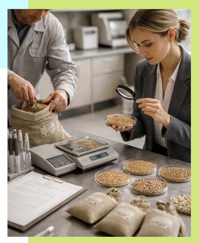 Сертификация зерна в Чайковском по цене от 15182 р. | Алешин-Чкв