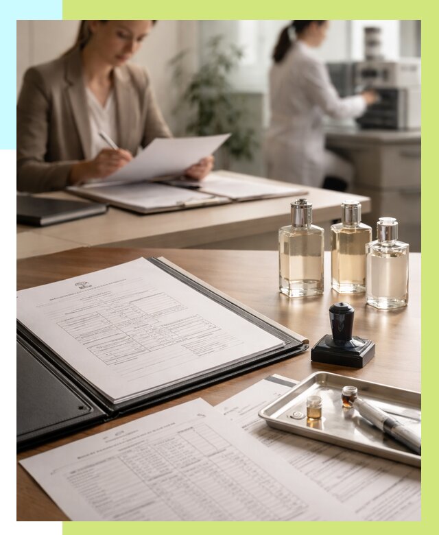 Сертификация парфюмерии в Чайковском от 15182 р. | Алешин-Чкв