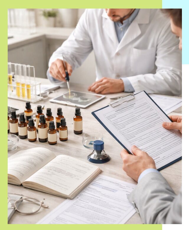 Сертификация эфирных масел и документация качества в Чайковском