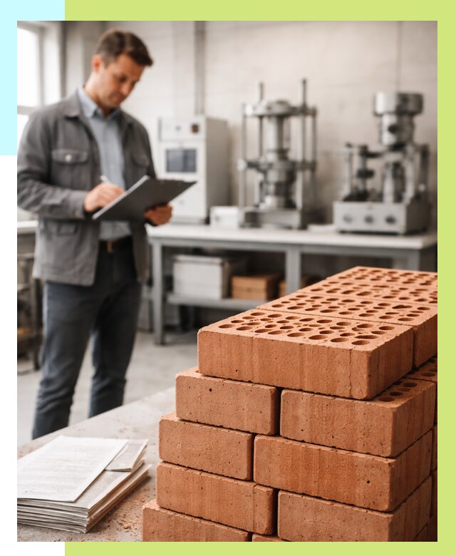 Сертификация кирпича в Чайковском от 15182 р. | Алешин-Чкв под ключ