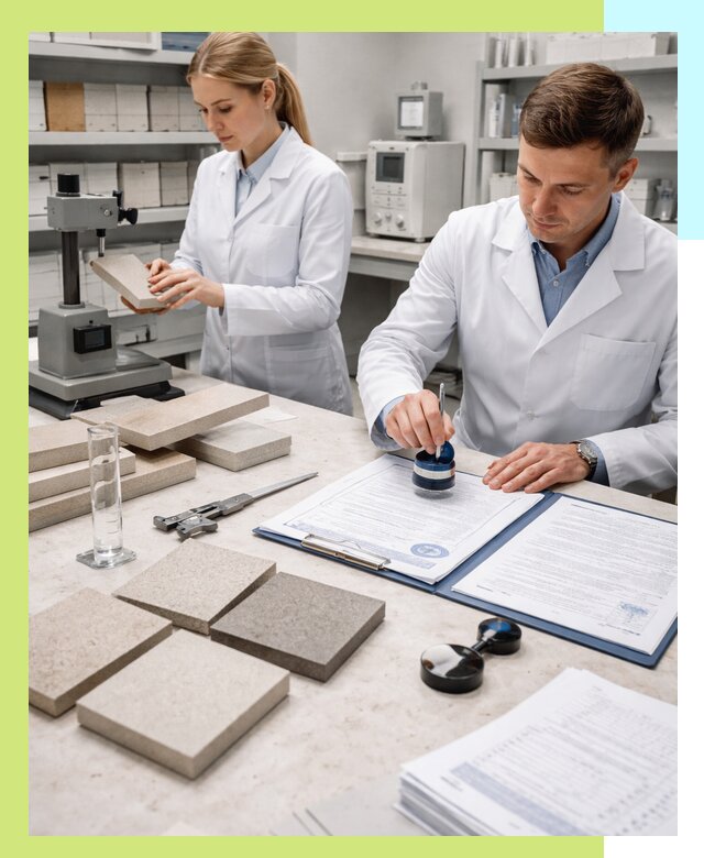 Сертификация плитки и керамики в Чайковском с документами