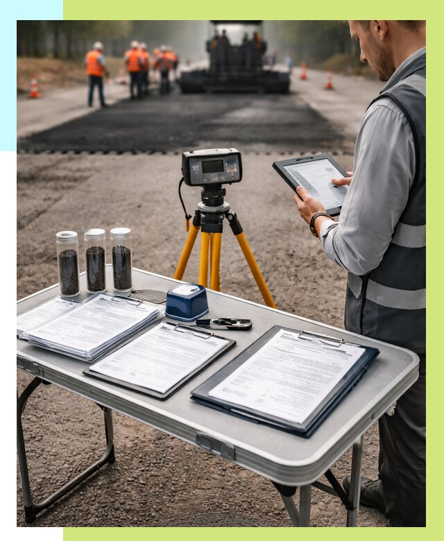 Сертификация асфальта в Чайковском от 25303 р. | Алешин-Чкв