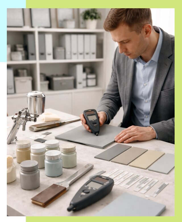 Сертификация краски в Чайковском от 25303 р. | Алешин-Чкв центр