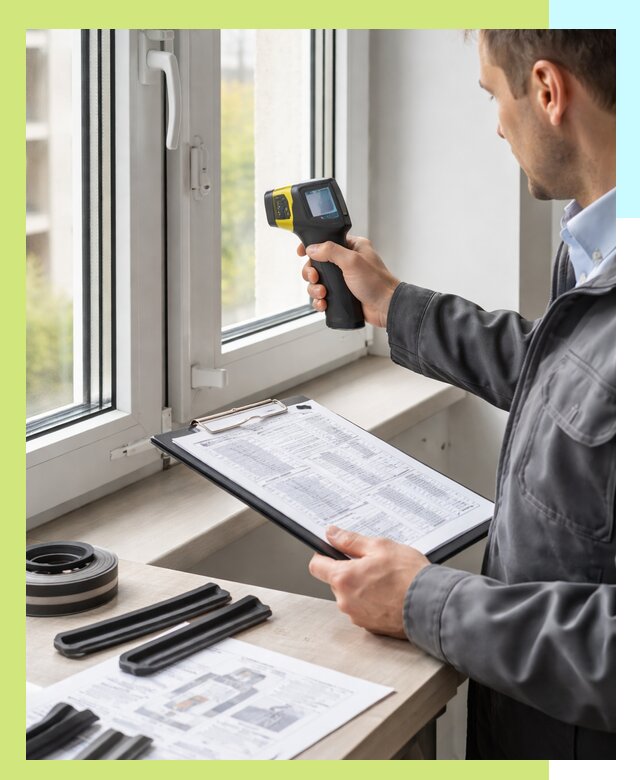 Сертификация окон в Чайковском: испытания, сертификаты, декларации