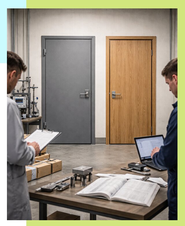 Сертификация дверей в Чайковском от 8097 р. под ключ | Алешин-Чкв