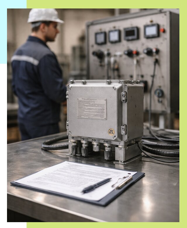 Сертификация взрывозащищенного оборудования в Чайковском от 35424 р. | Алешин-Чкв