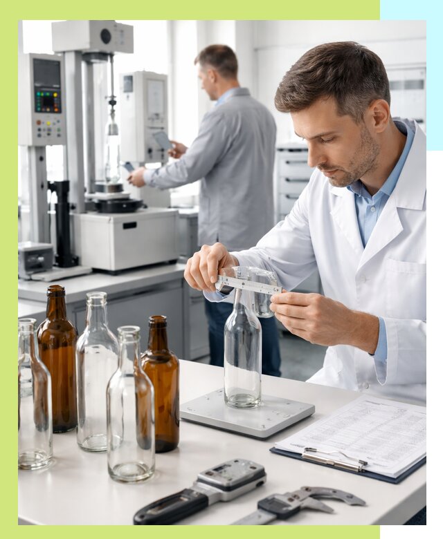 Сертификация стеклянных бутылок и сопутствующей упаковки в Чайковском