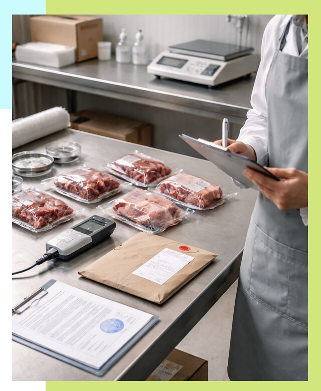 Сертификат на мясо и декларация в Чайковском от 8603 р. | Алешин-Чкв