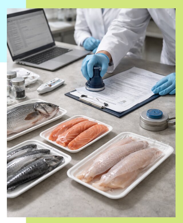 Сертификация рыбы и сертификат в Чайковском от 15182 р. | Алешин-Чкв