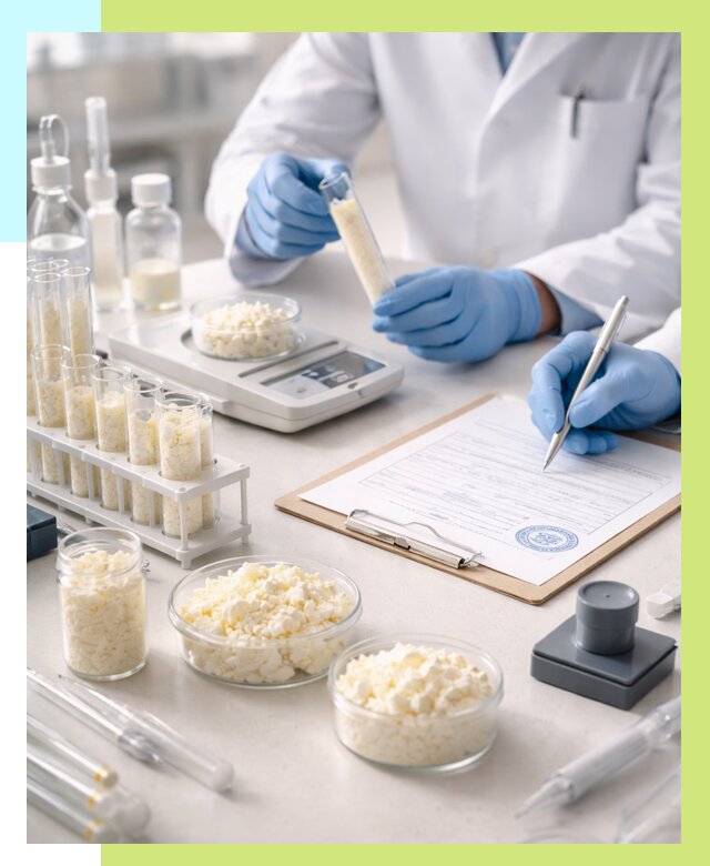 Сертификация творога в Чайковском от 12145 р. под ключ | Алешин-Чкв