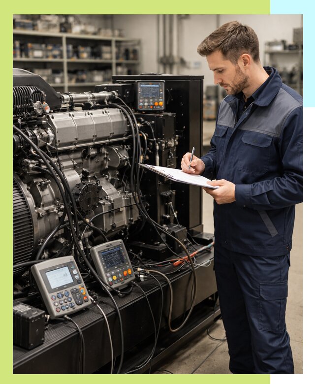 Сертификация дизельных генераторов и их оборудования в Чайковском
