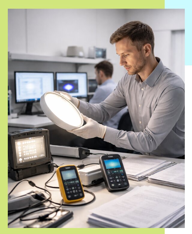 Сертификация светильников в Чайковском: испытания и оформление