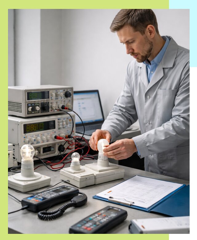 Сертификация ламп и светильников в Чайковском по нормативам