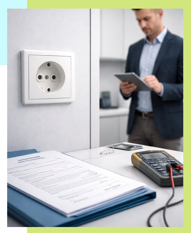 Сертификация розеток в Чайковском от 8603 р. | Алешин-Чкв