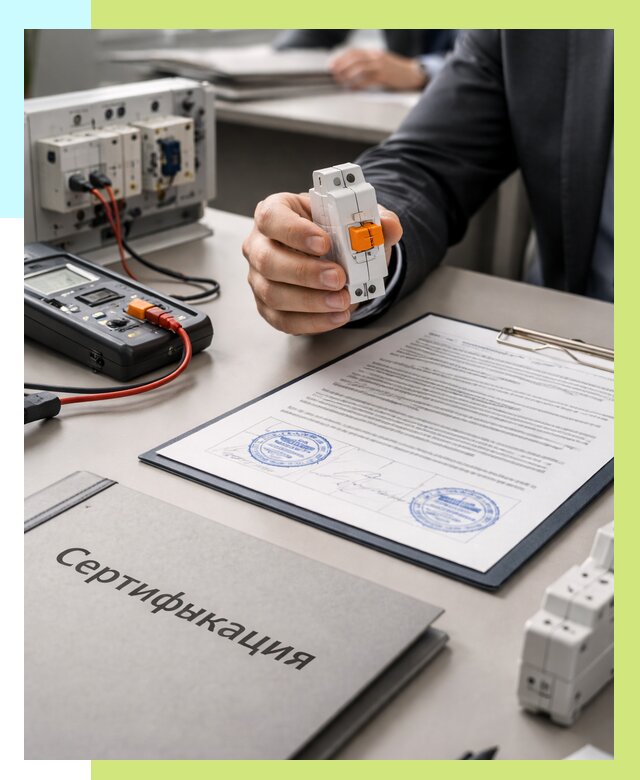 Сертификация выключателей под ключ в Чайковском от 15182 р. | Алешин-Чкв