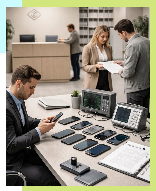 Сертификация телефонов в Чайковском от 25303 р. под ключ | Алешин-Чкв