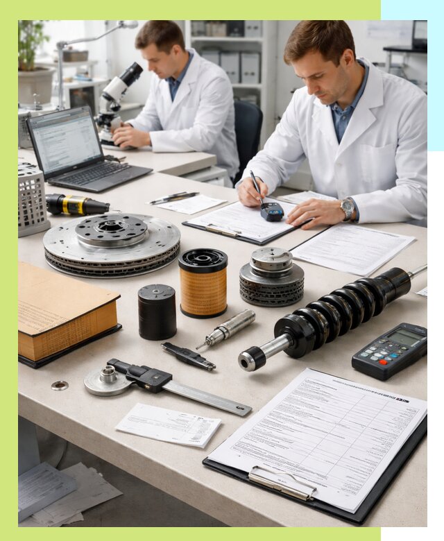 Сертификация автозапчастей и комплектующих в Чайковском по ГОСТ