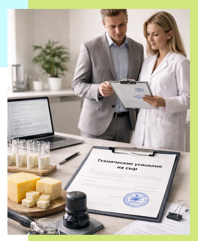 ТУ на сыры в Чайковском срочно от 12145 р. — оформление | Алешин-Чкв