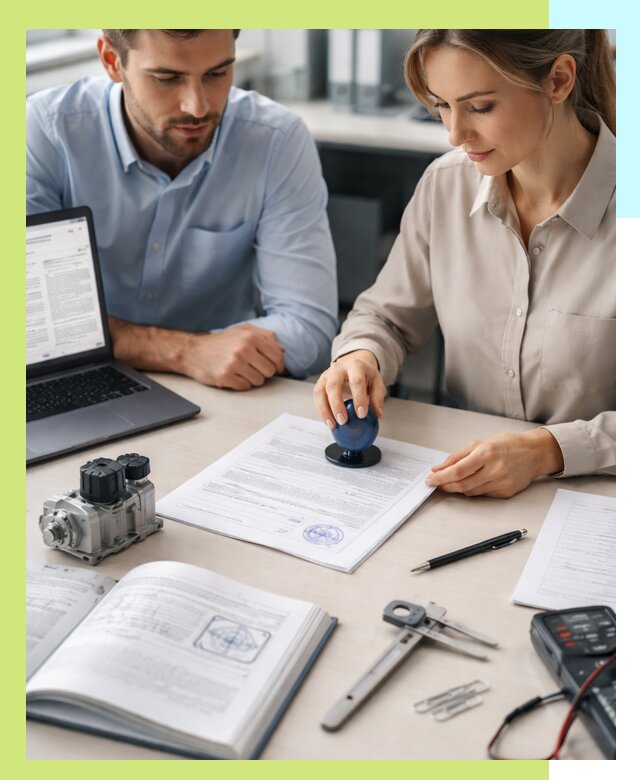 Выдача паспорта изделия и техническая экспертиза продукции в Чайковском