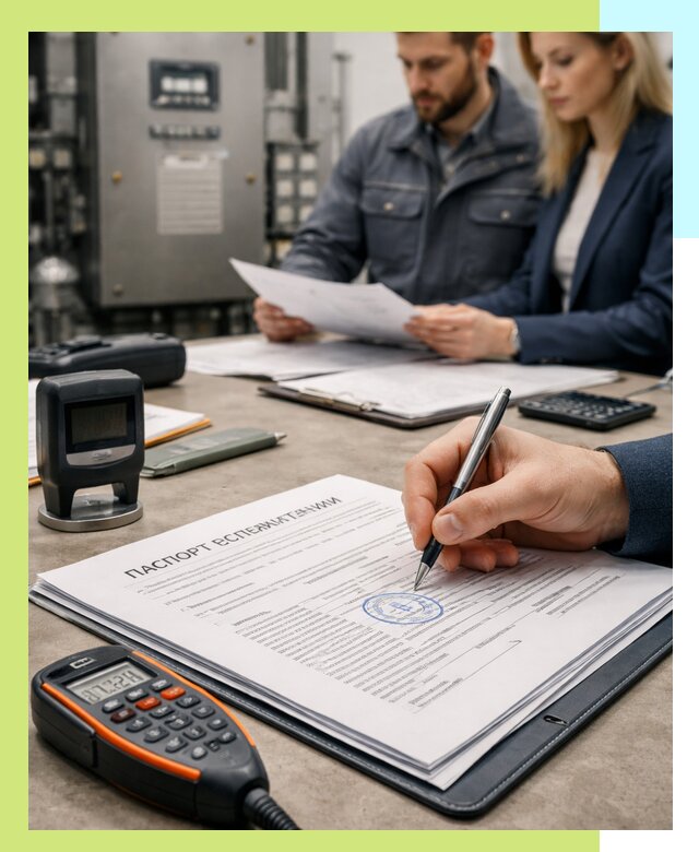 Оформление паспорта эксплуатации оборудования в Чайковском