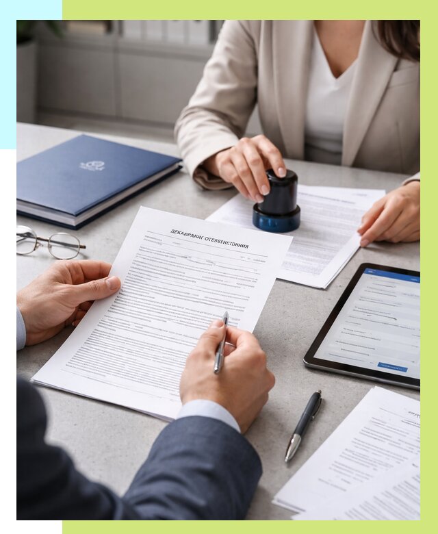 Декларация ГОСТ Р в Чайковском от 8603 р оформить в Алешин-Чкв