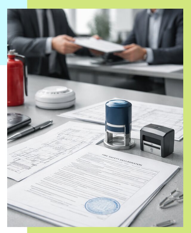 Декларация пожарной безопасности в Чайковском от 8097 р. | Алешин-Чкв