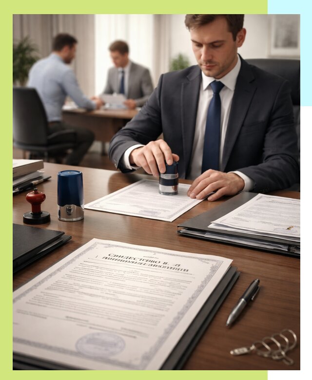 Оформление свидетельства о государственной регистрации в Чайковском