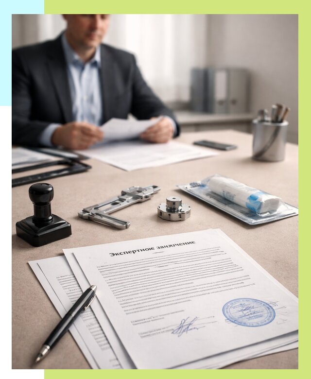 Экспертное заключение на продукцию в Чайковском от 8603 р. | Алешин-Чкв
