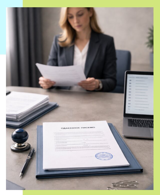 Отказное письмо для маркетплейсов в Чайковском от 2530 р., Алешин-Чкв