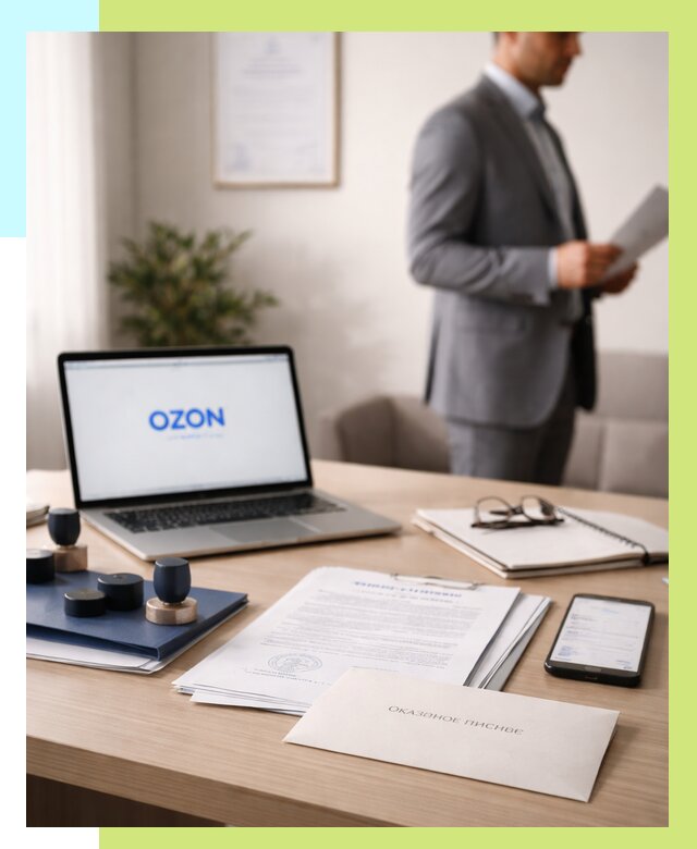 Отказное письмо для Ozon в Чайковском от 3542 р. | Алешин-Чкв