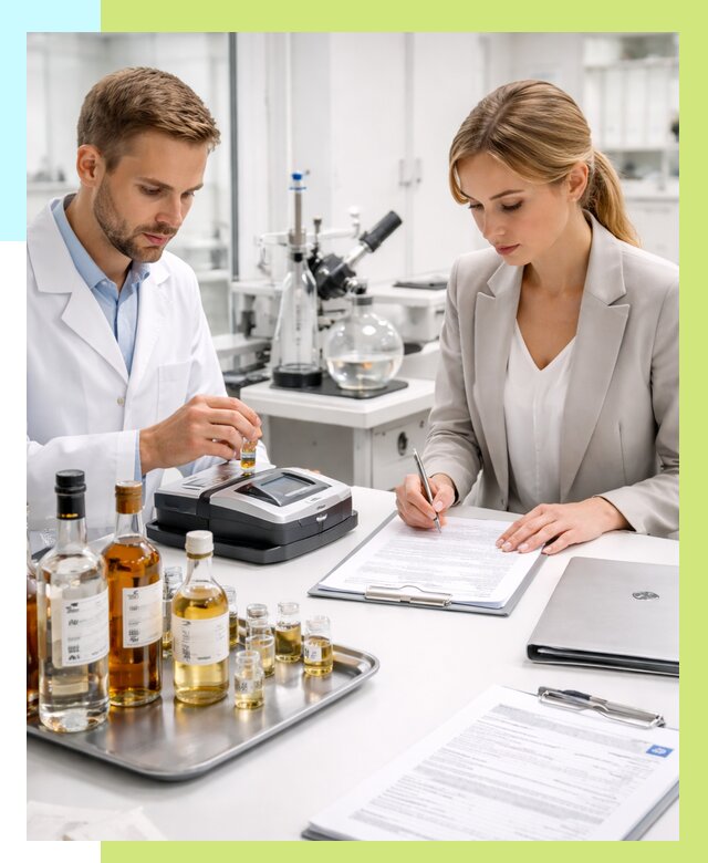 Заключение о спиртосодержании в Чайковском, от 5061 р., Алешин-Чкв