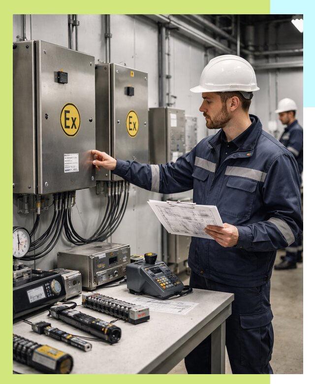 Сертификат взрывозащиты промышленного оборудования в Чайковском