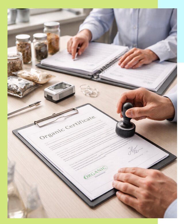 Получение органик сертификата для продукции в Чайковском