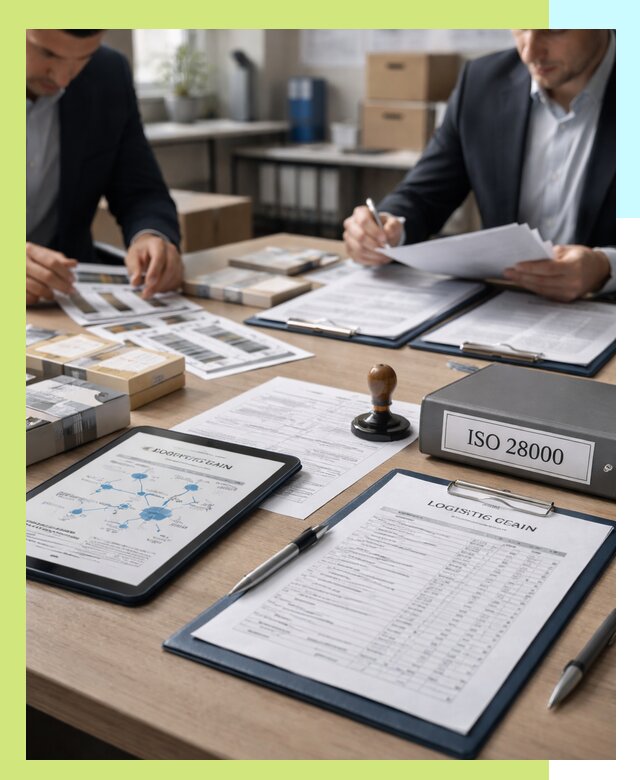 Получение сертификата ISO 28000 по безопасности цепи поставок в Чайковском