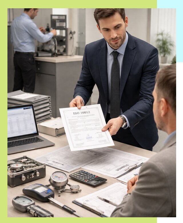 Выдача сертификата ISO 10012 по требованиям метрологии в Чайковском