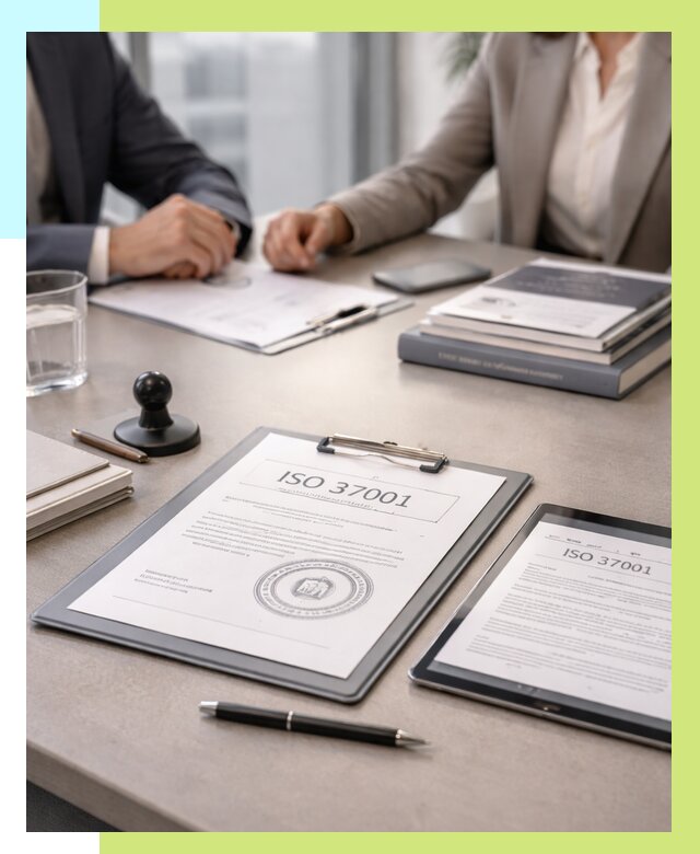 Сертификат ISO 37001 в Чайковском оформить от 121452 р. Алешин-Чкв
