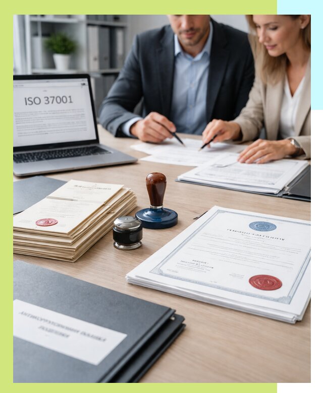 Получение сертификата ISO 37001 по системе борьбы с коррупцией в Чайковском